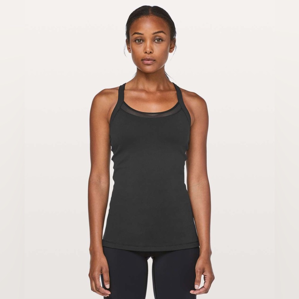 Women’s Lululemon Rally Your Heart Tank Top - Black - Size 6